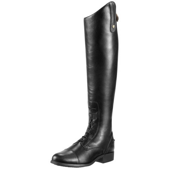Bottes équitation Cuir Pleine Fleur ARIAT Bottes équitation Femme Heritage Contour II - Cuir Pleine Fleur - Fermeture Zip - Noir Chaussures équitation Confort
