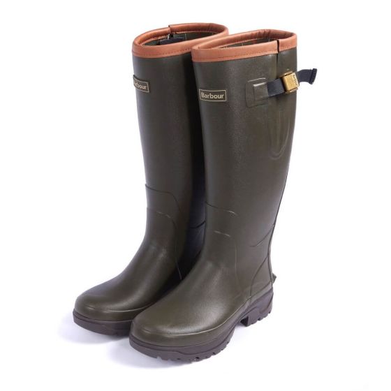 Barbour Ladies Tempest Wellington Boots Olive from Chelford Farm