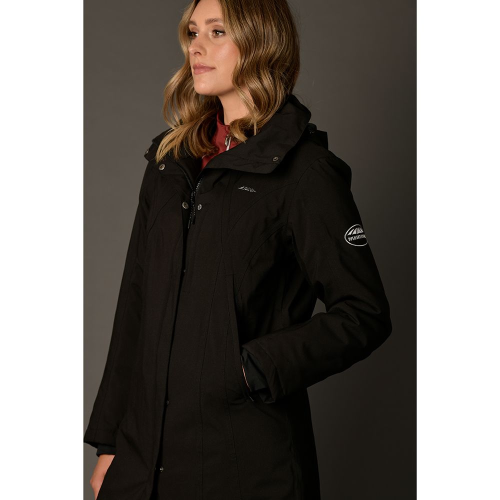 Veste imperméable équitation longue femme Weatherbeeta