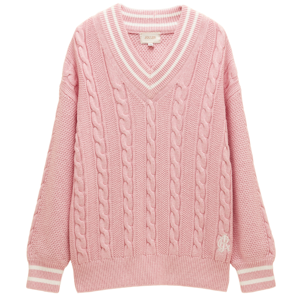 Crew Clothing Womens Cricket Jumper Crew Cricket Cable Knit Jumper