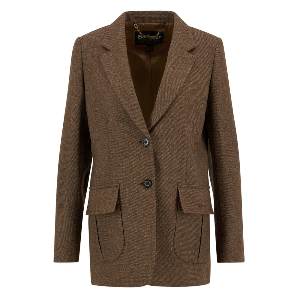 Farm Supplies Barbour Wool Jacket Womens Silver Barbour Elm