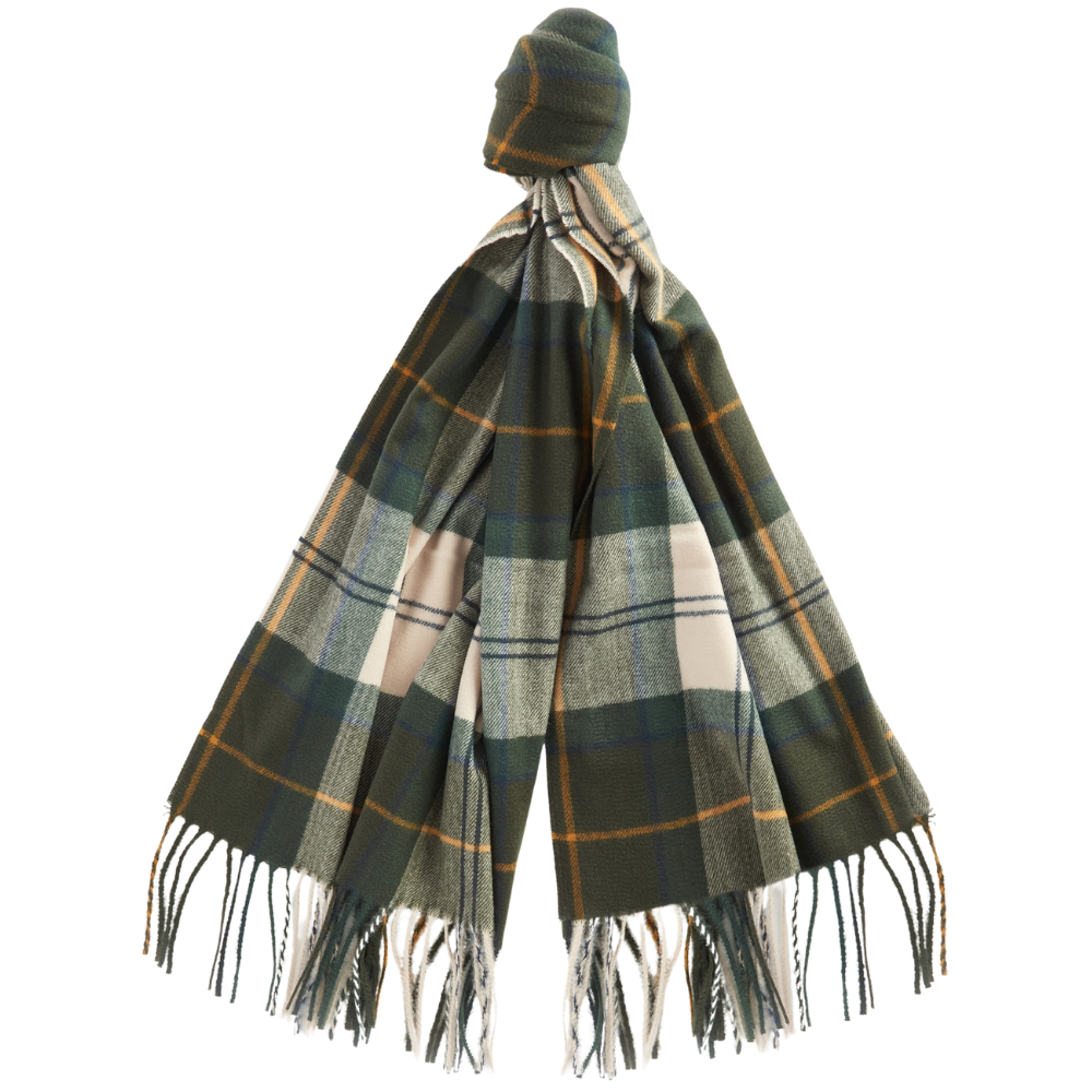 Barbourチェック　大判ストール/HAILESTARTAN SCARF Barbour Hailestartan Scarf Ancient Tartan