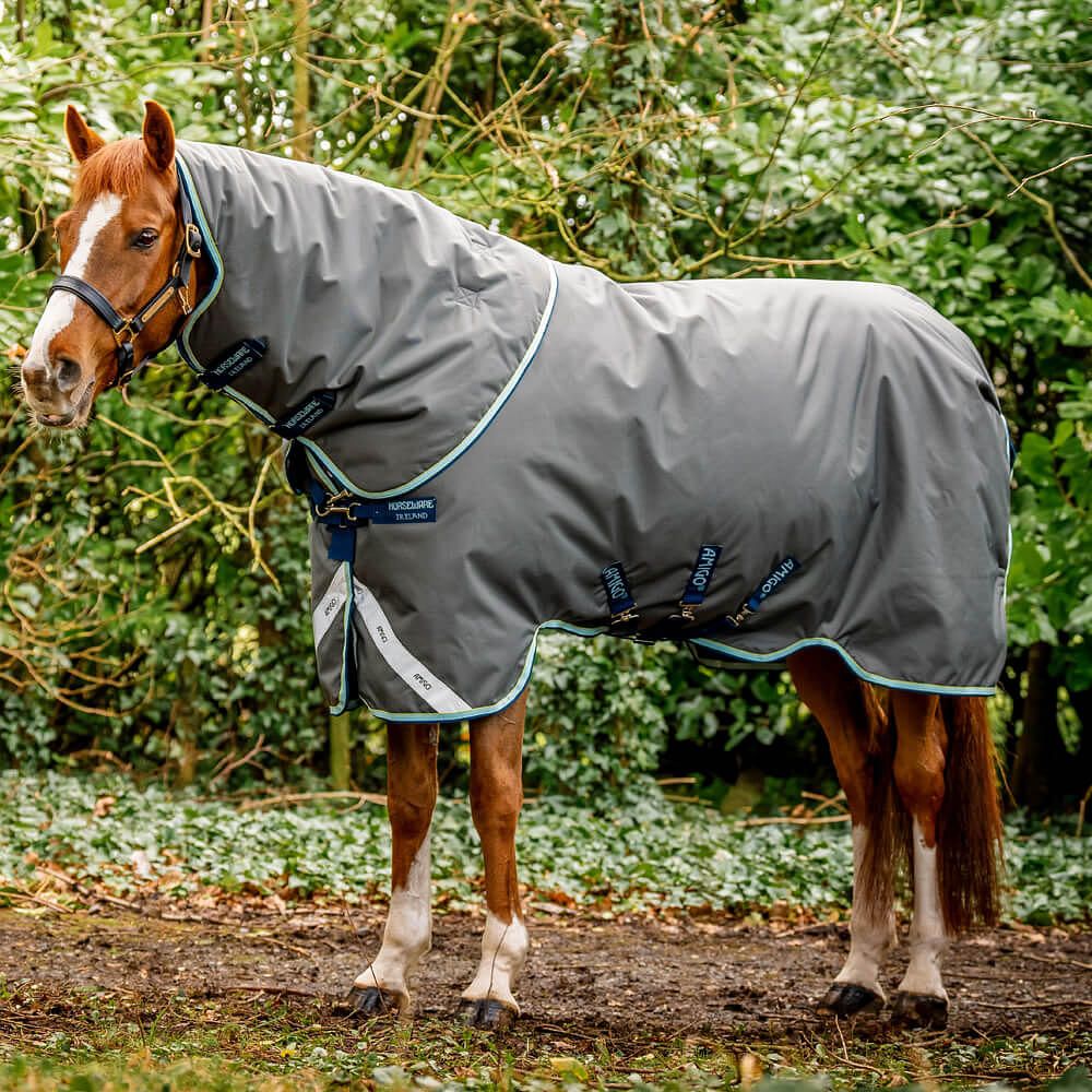 Couverture De Pré Horseware Amigo Bravo 12 Plus 'Turnout Lite' - Sans Remplissage, Légère