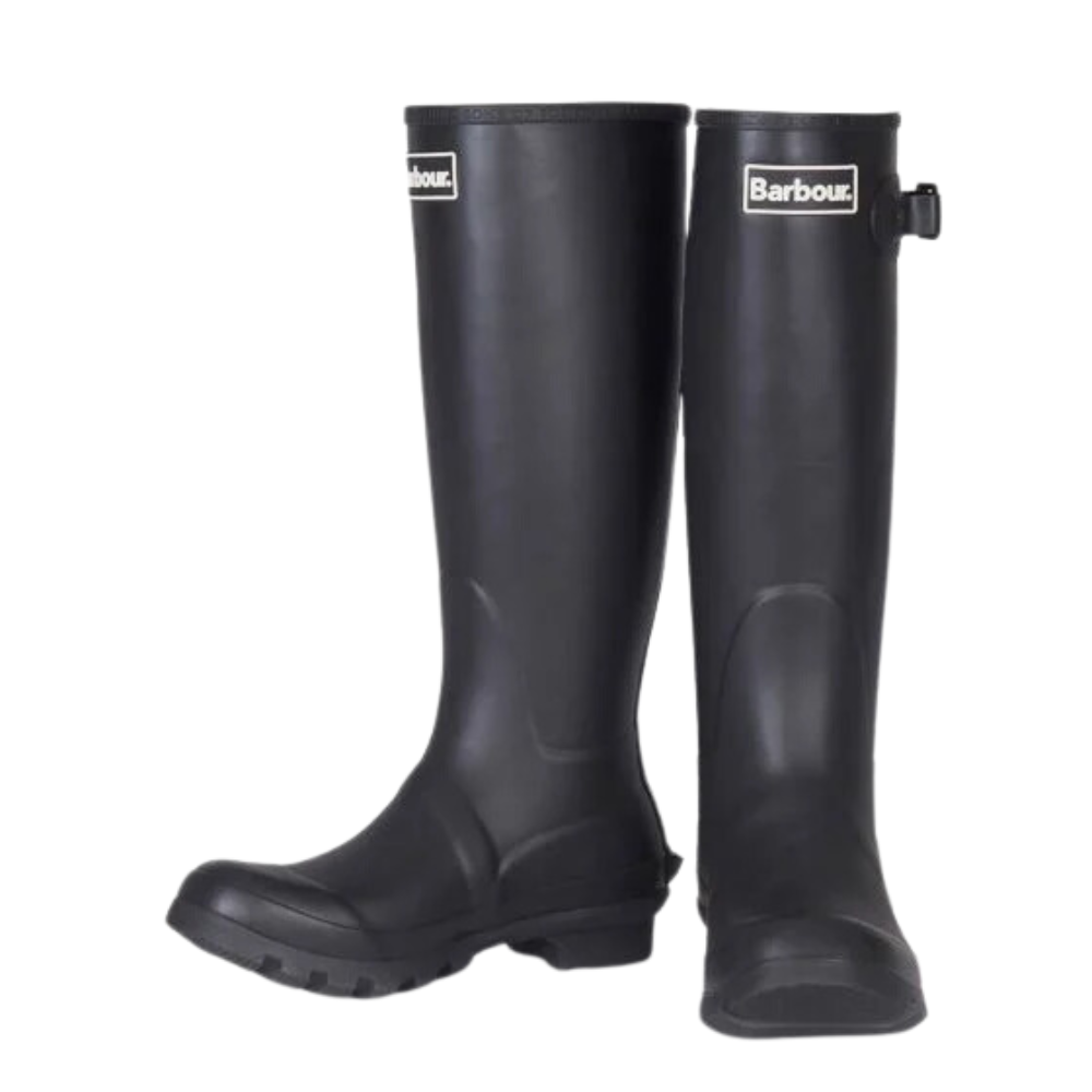 Barbour Ladies Bede Wellington Boots Black Buy Online