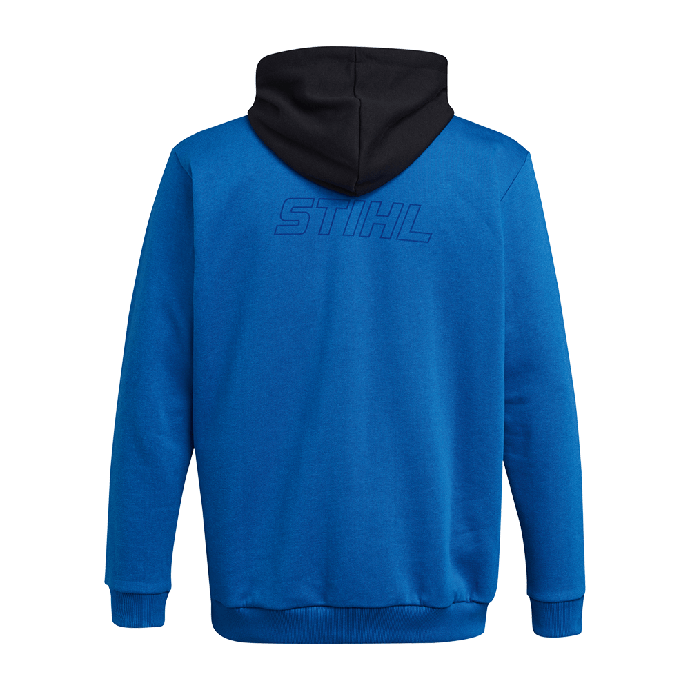 Stihl Mens Blue Hoodie Chelford Farm Supplies
