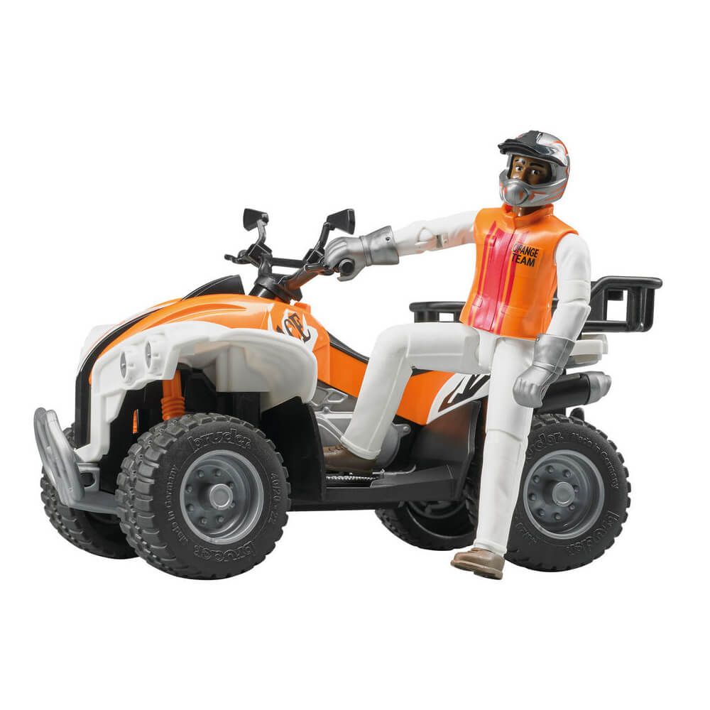 Bruder Quad Bike with Rider Toy