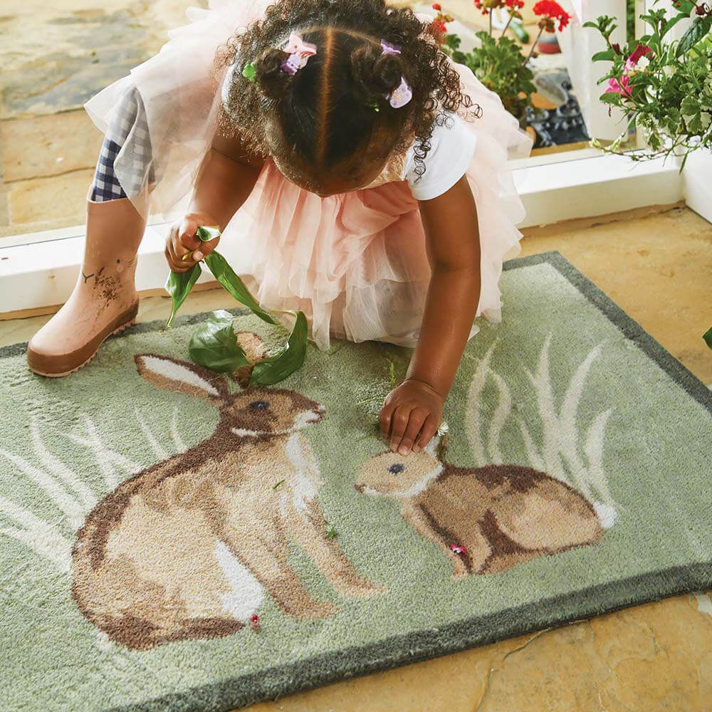 Hug Rug Rabbit 1 Mat 65x85cm | Chelford Farm Supplies