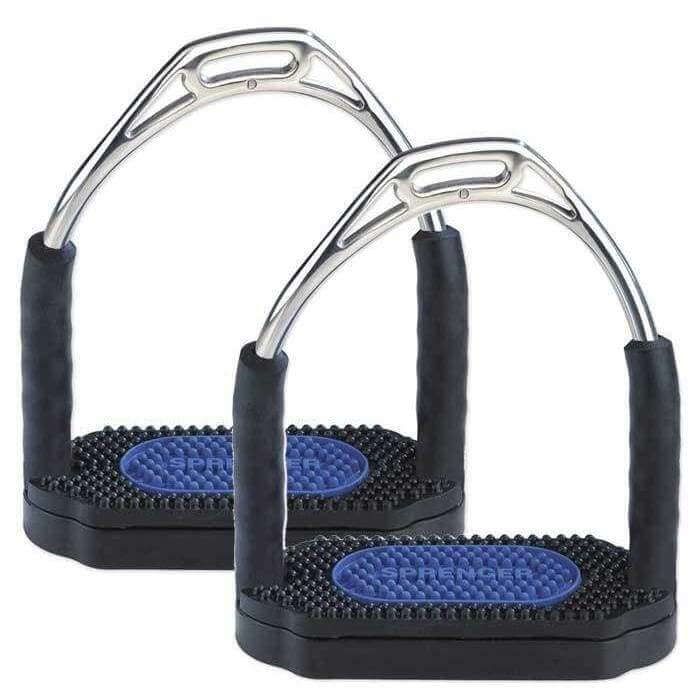 Étriers D'équitation Anglais NC EQUINE – Acier Inoxydable, 4 Ou 4,5 Pouces, Neufs