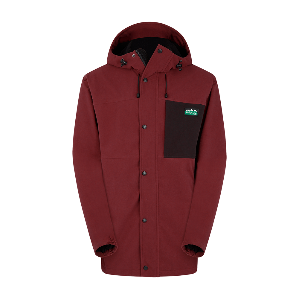 The Tempest Unisex Jacket in Winter Berry! 100%Waterproof